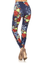 Load image into Gallery viewer, Floral printed, high waisted leggings