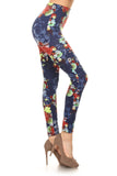 Leggings Floral Printed High Waist