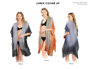 Lurex Tie Dye Printing Shawl - women