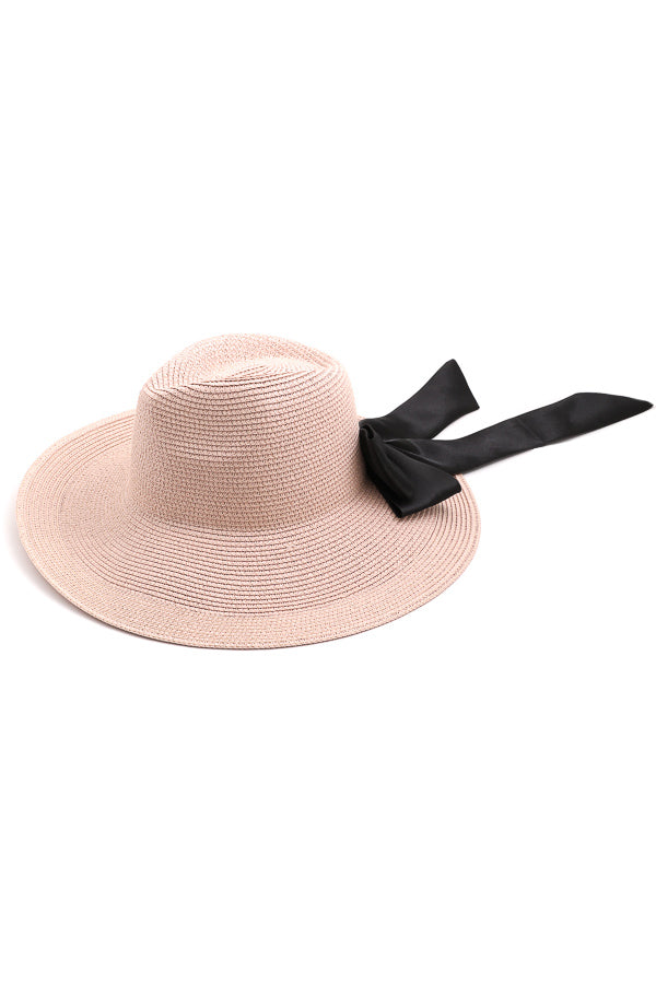 Ribbon Sun Hat Pink