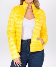 Load image into Gallery viewer, Zip Down Puffer Jacket -Women