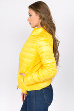 Load image into Gallery viewer, Zip Down Puffer Jacket -Women