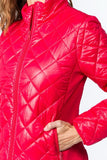 Light Zip Down Puffer Jacket -Women