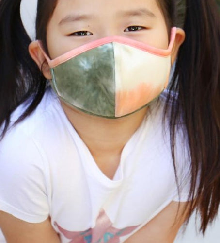 Tie Dye Reusable Kids Face Mask
