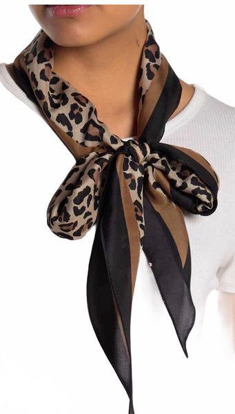 Animal Print Kite Scarf