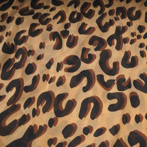 Women's Lightweight Leopard Print Scarf