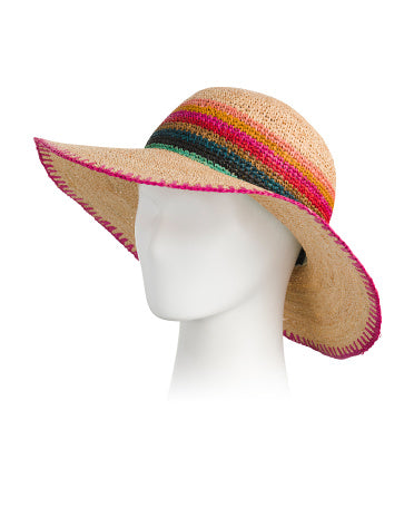 Rafia Summer Floppy Hat