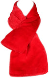 Faux Fur Warm Soft Furry Wrap Around Loophole Scarf