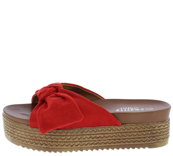 Platform Espadrille Wedge Open Toe