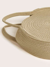 Load image into Gallery viewer, Round Woven Satchel Bag