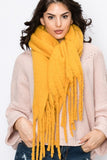 Ladies Scotch Fringe Soft Scarf