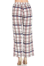Load image into Gallery viewer, Plaid Easy Breezy Trousers Women