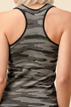 Load image into Gallery viewer, Camouflage print Tank Top &amp; pant Set
