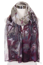 Load image into Gallery viewer, Butterfly Pattern Scarf
