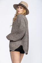 Load image into Gallery viewer, Oversized Sweater With Shimmer- Women