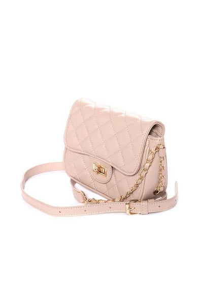 Tres Chic Crossbody Bag - Nude