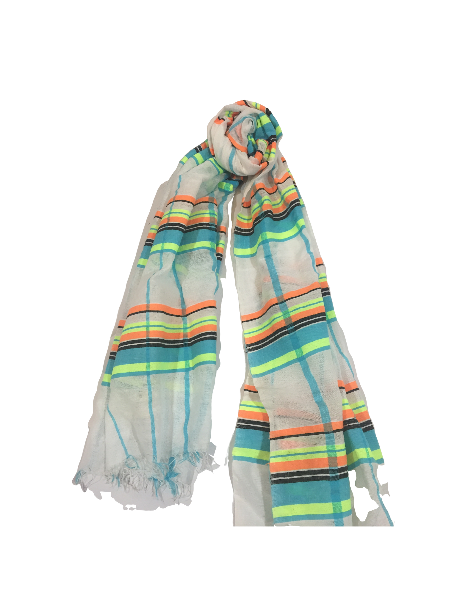 Hand-woven Organic Cotton Scarf