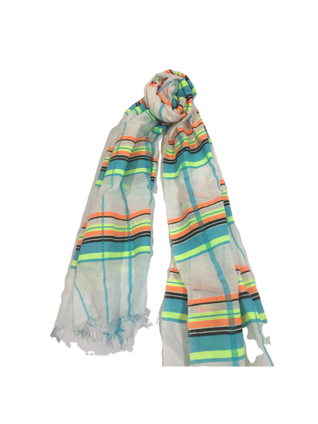 Hand-woven Organic Cotton Scarf