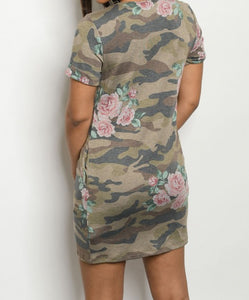 Camouflage dress women