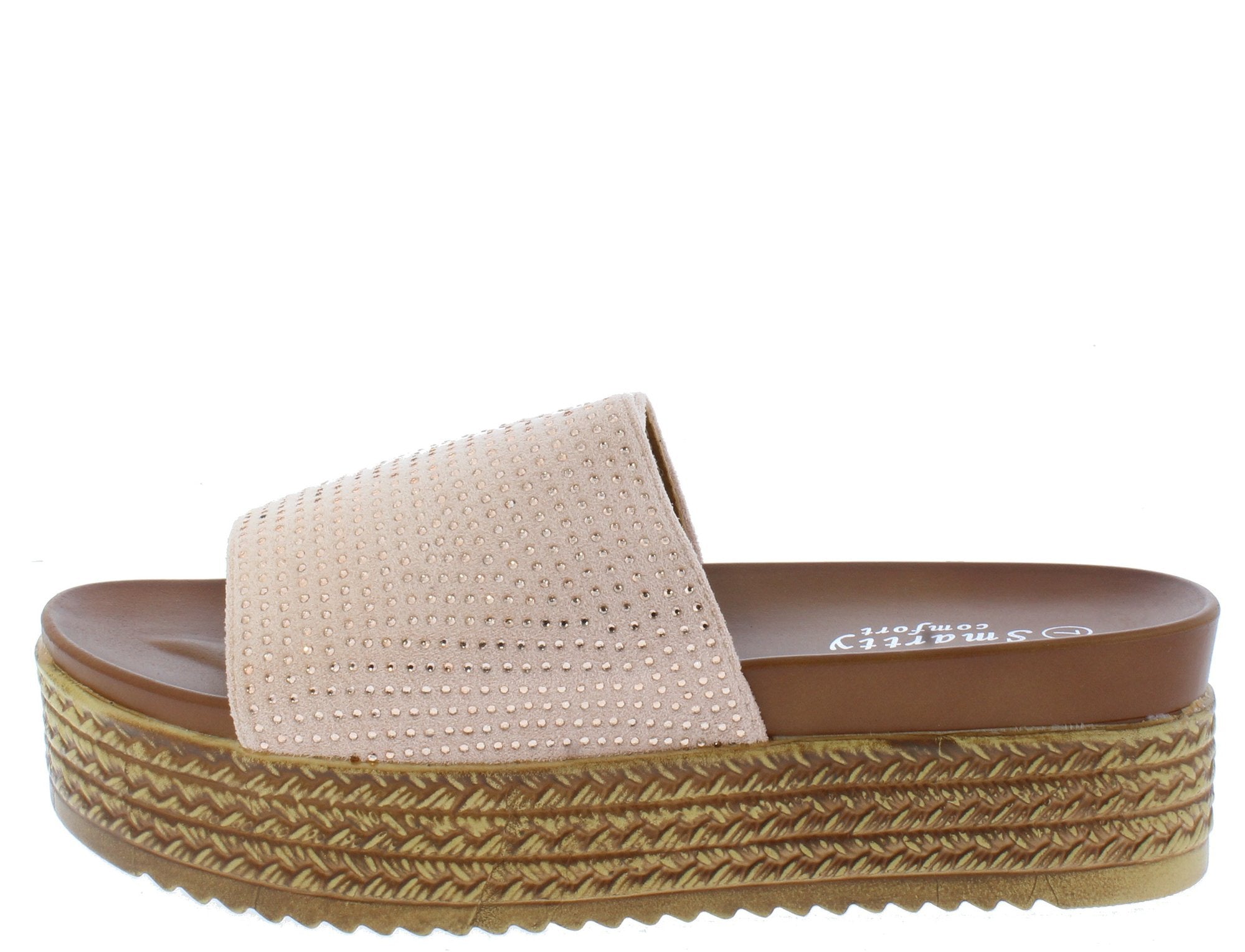 Platform Espadrille Wedge Open Toe