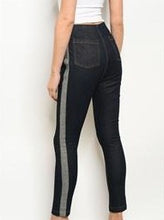 Load image into Gallery viewer, High waisted zipper closure skinny pants junior