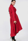 WAIST BELT HIGH LOW LACE COAT