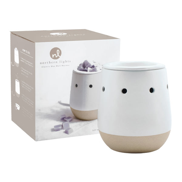 Wax - Electric Wax Melt Warmer - White Matte