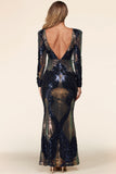 Fantasy Sequin evening dress Women