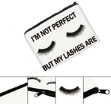 Perfect White Makeup Bag