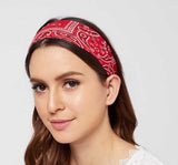 Cotton Paisley Print Headband