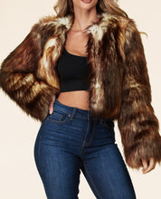Load image into Gallery viewer, Faux Fur Coat