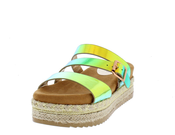 Platform Espadrille Wedge Open Toe