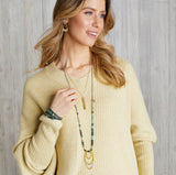 Cascade Necklace Green