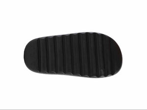 Molded Insole and soft rubber platform slides Slippers