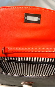Colorblock Flap Crossbody Bag