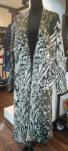 Load image into Gallery viewer, Animal Print Open Cardigan Olive