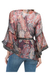 Paisley Belted Kimono