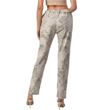 Loose fitting Jogger pants drawstring waist