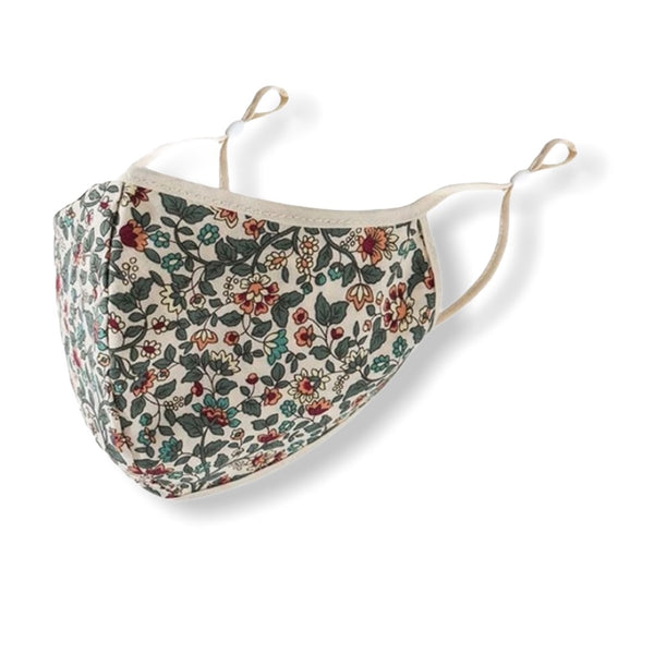 Floral Pattern Face Mask