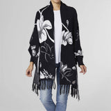 Printed Cardigan-Wrap 2 in 1