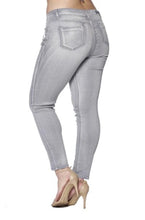 Load image into Gallery viewer, Womens Basic Grey Jeans Plus Sizes