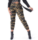 Camouflage jogger pants