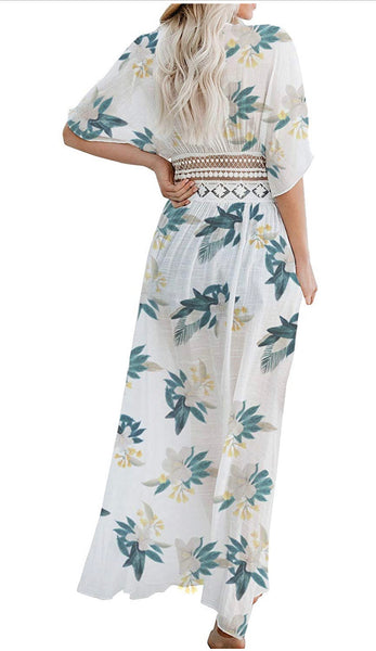 Kimono Cover Up Floral Women