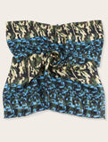 Camo Print Scarf