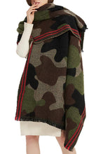 Load image into Gallery viewer, Camo Pashmina Scarf Shawl