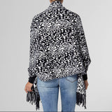 Printed Cardigan-Wrap 2 in 1