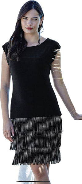 Frank Lyman Rhinestones Dress