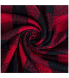 Plaid Blanket Scarf Winter Scarf for Women, Warm Soft Oversized
