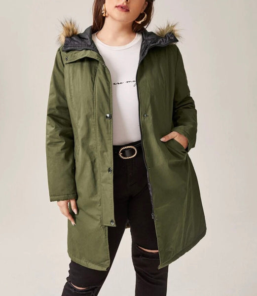 Army Parka Coat-