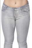 Basic Grey Jeans Plus Sizes
